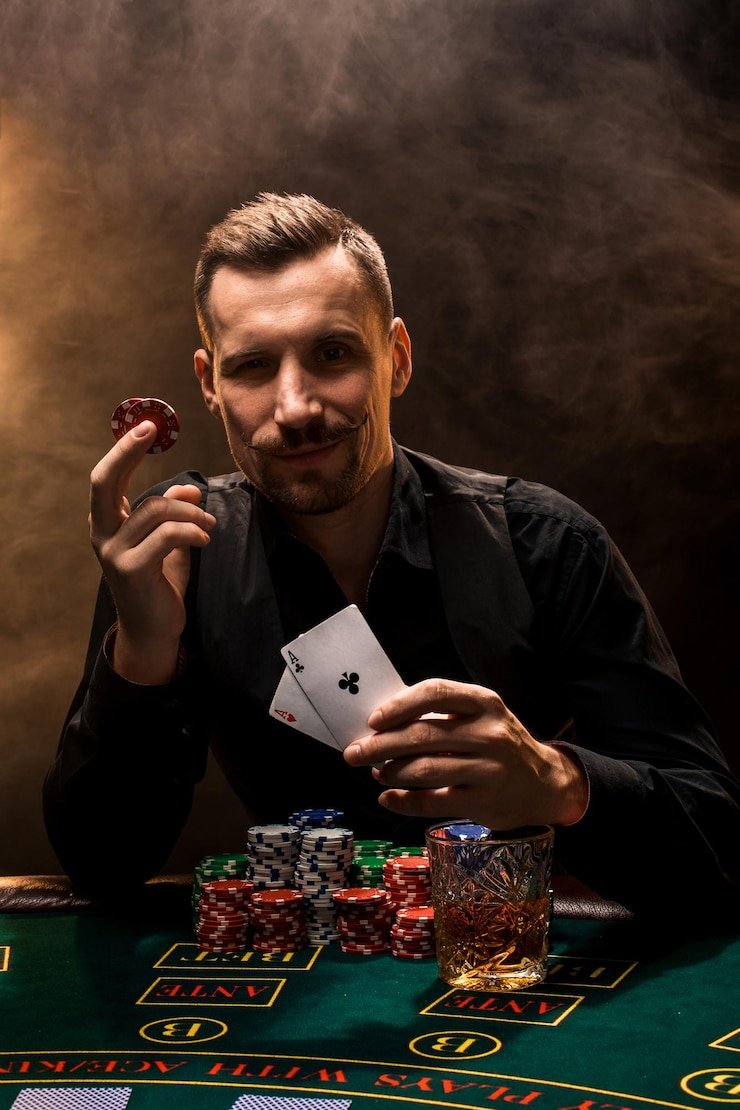 Dealer profesional di studio live
